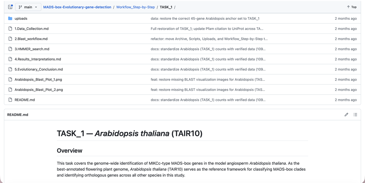 MADS-Box Gene Detection
