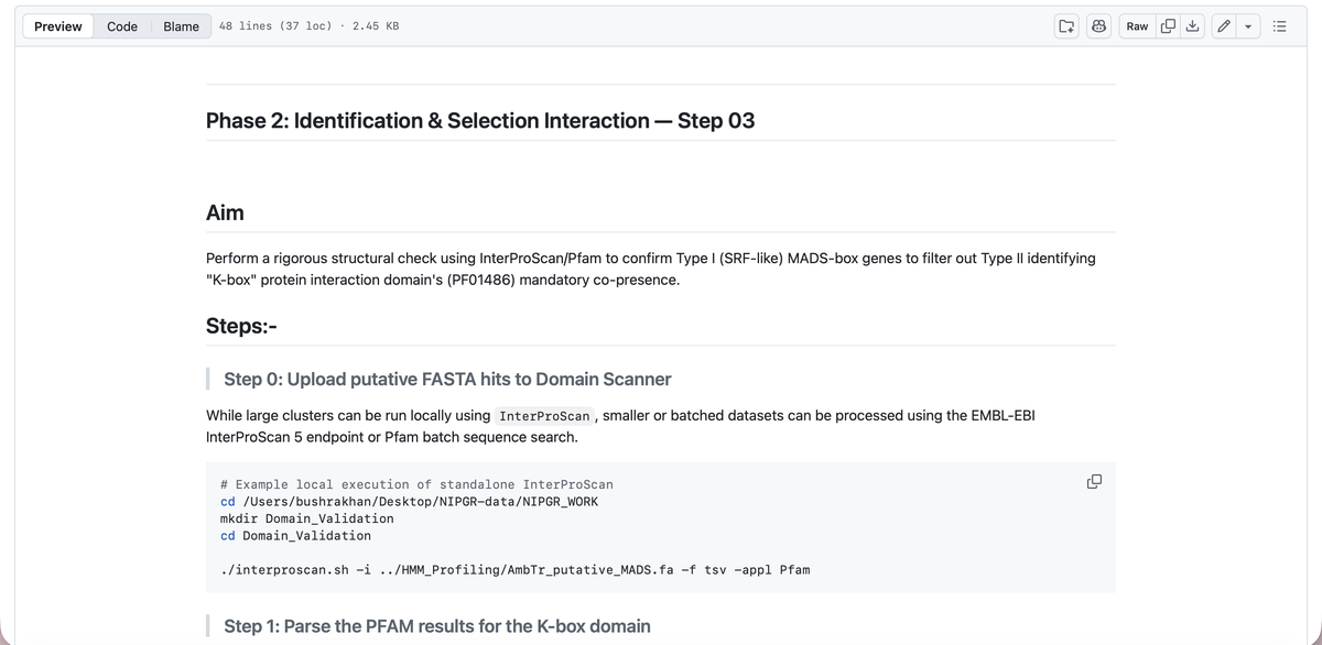 MADS-Box Gene Detection