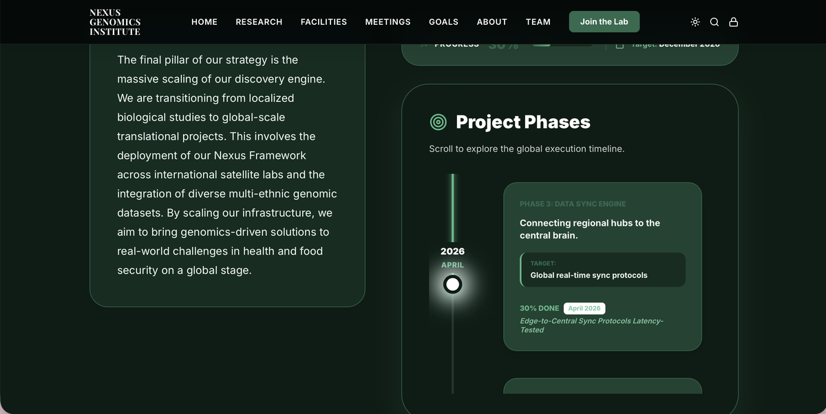 Nexus Goals Phase 3